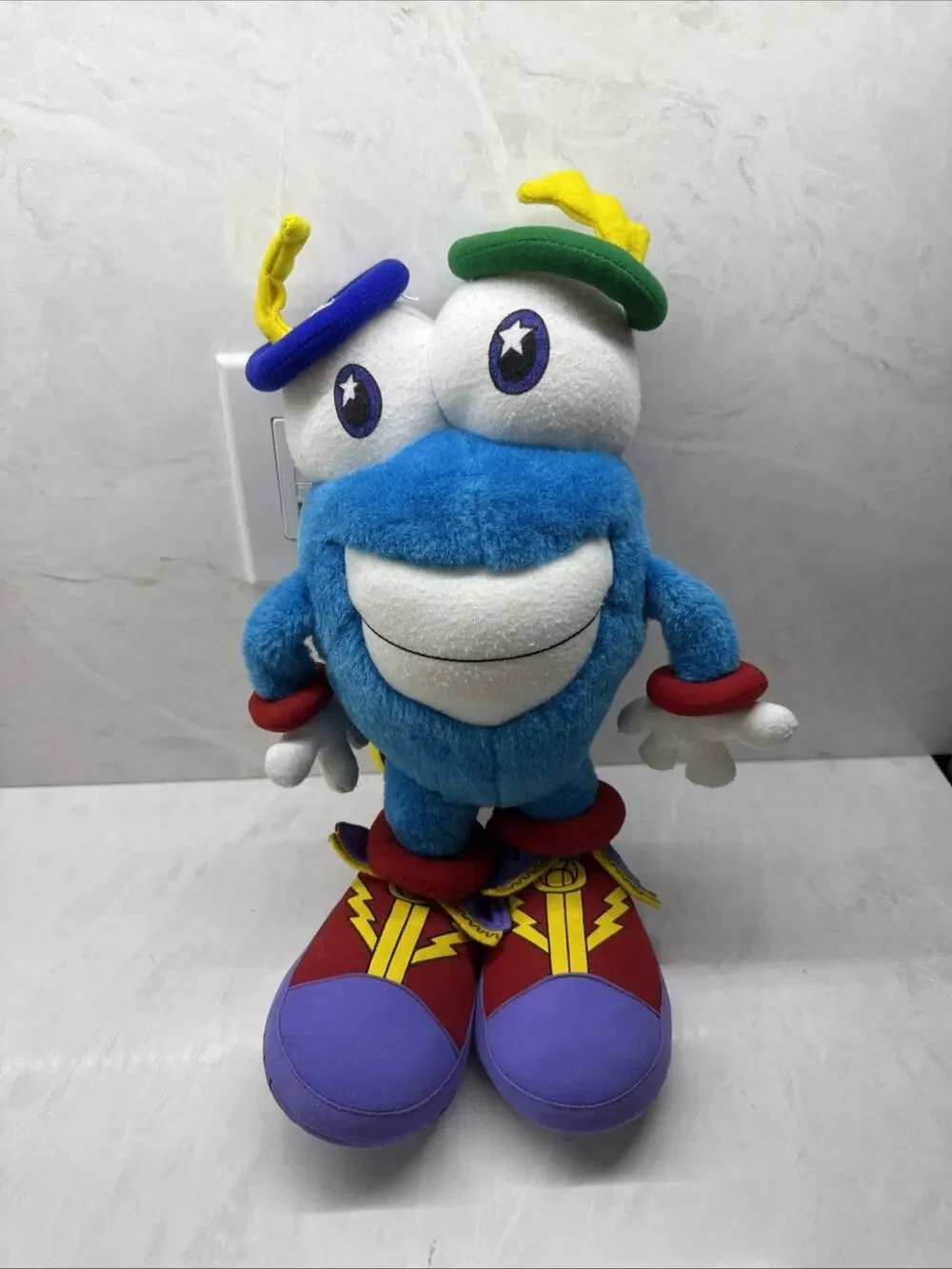 Vintage 1996 Atlanta OLYMPIC Games Official MASCOT IZZY Whatizit PLUSH Doll 13in